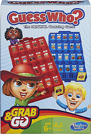 Hasbro Guess Who Grab &amp; Go Game