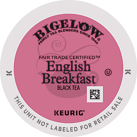 Bigelow® English Breakfast Tea Single-Serve K-Cups®, 0.11 Oz,