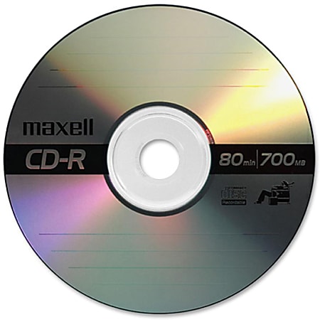 Maxell 700MB CD RW Re-writable Disc at Rs 33/piece