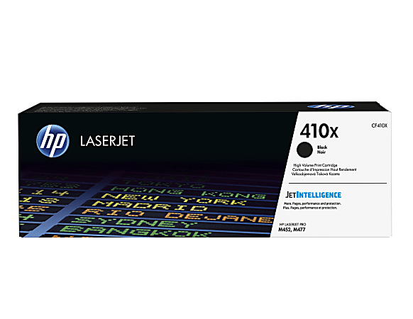 HP 410X High-Yield Black Toner Cartridge