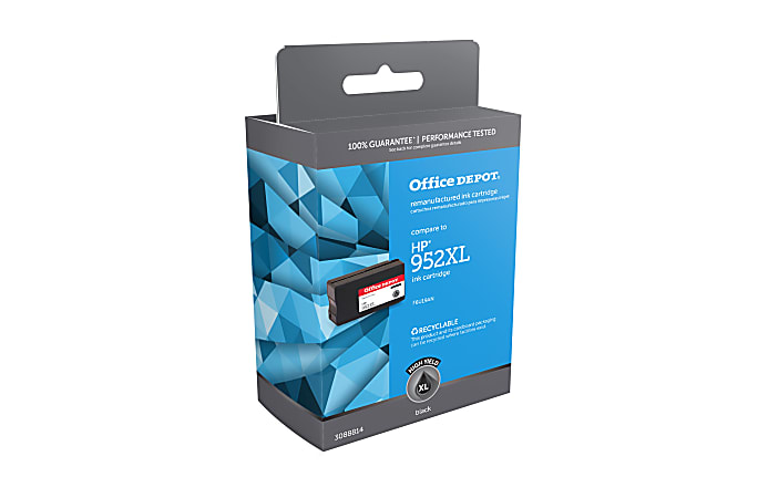 Office Depot® Remanufactured Black High-Yield Ink Cartridge Replacement For HP 952XL, OD952XLB