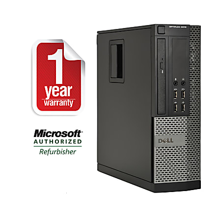 Dell Optiplex 9010 Refurbished Desktop Pc Intel Core I5 8gb Memory 2tb Hard Drive Windows 10 Pro Office Depot