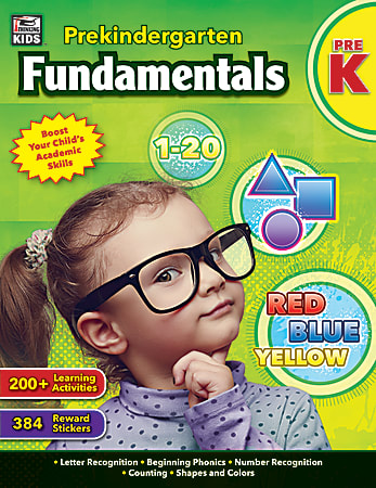 Thinking Kids Fundamentals Workbook, Pre-Kindergarten
