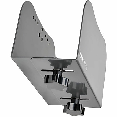 Eaton Tripp Lite Series CPU / Computer Mount for Desks and Rails - 40 lb Load Capacity - Steel, Metal - Gray