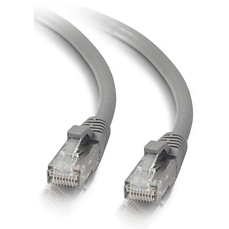 C2G 5ft Cat5e Ethernet Cable - Snagless Unshielded (UTP) - Gray - Category 5e for Network Device - RJ-45 Male - RJ-45 Male - 5ft - Gray