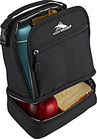 High sierra stacked compartment lunch bag cheap