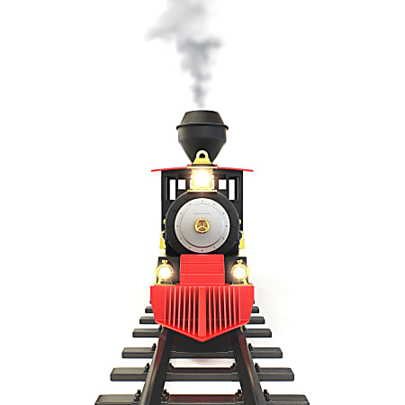MOTA Holiday Train with Smoke and Sound Battery Powered Office Depot