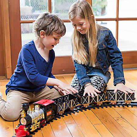 MOTA Holiday Train with Smoke and Sound Battery Powered