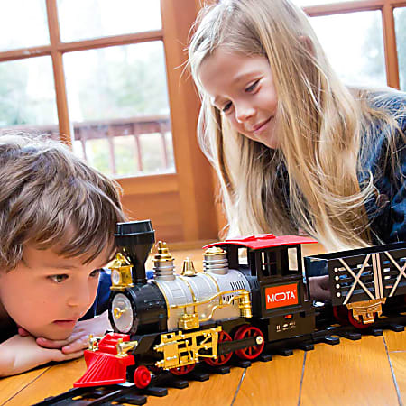 Mota holiday train set with smoke and sound on sale