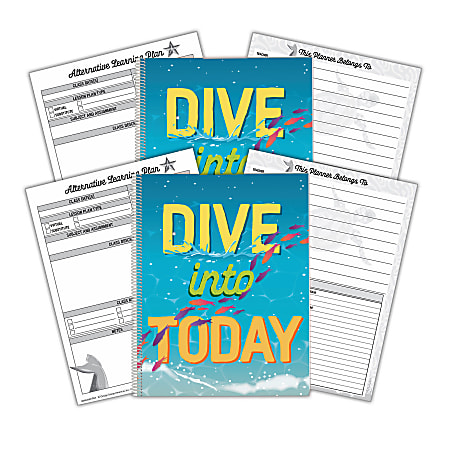 Eureka Seas the Day Lesson Plan & Record Books, Pack Of 2