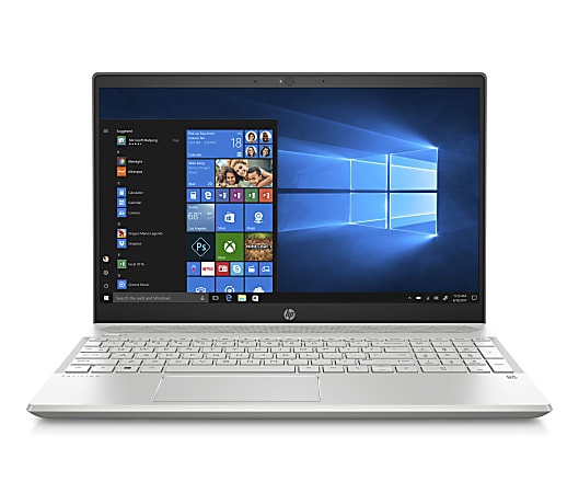 HP Pavilion 15-cs3027od Laptop, 15.6" Screen, Intel® Core™ i7, 12GB Memory, 512GB Solid State Drive, Wi-Fi 6, Windows® 10, 9ZG19UA#ABA