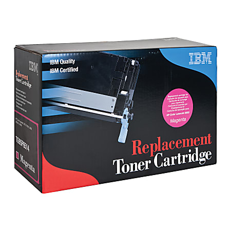 IBM® TG95P6514 (HP 314A / Q7563A) Remanufactured Magenta Toner Cartridge