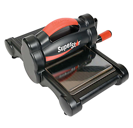 Ellison Superstar Die Cut Machine 14 14 H X 12 38 W X 6 58 D Black Office Depot