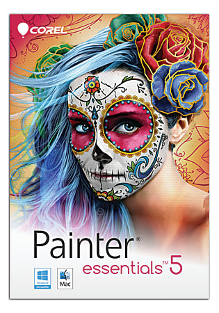 Corel® Painter® Essentials™ 5, For PC/Mac®, Disc