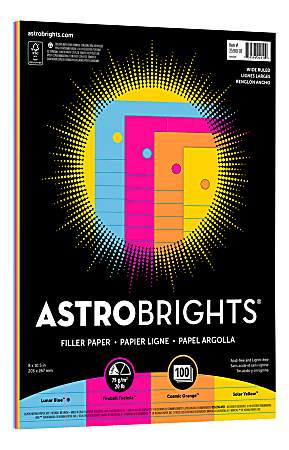 Astro Astrobrights Colored Paper - 8 - LegalSupply