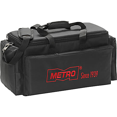 MetroVac Carry All MVC-420G Carrying Case Vacuum Cleaner - Black - Foam Interior Material - Shoulder Strap - 12" Height x 20.5" Width x 10" Depth - 1 Pack