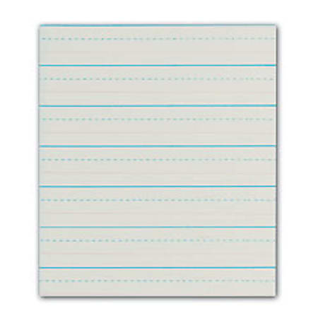 FORAY Red Blue Ruled Newsprint Conforms To DNealian Grade 1 34 Ruling ...