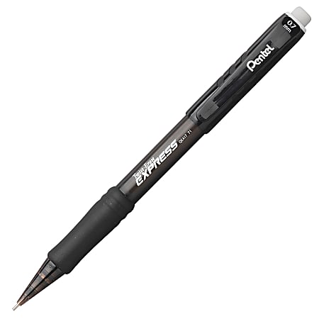 Pentel® Twist-Erase® Express Mechanical Pencil, 0.7 mm, Black Barrel