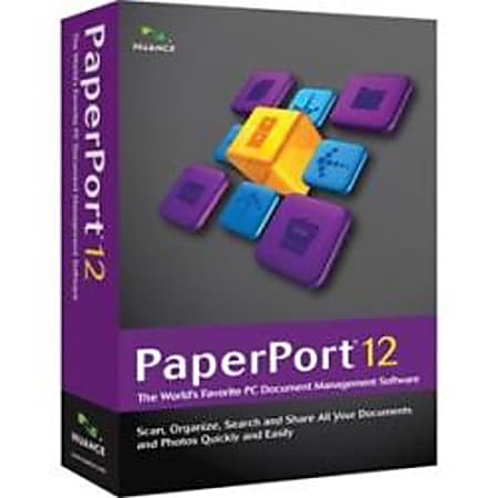 Nuance ScanSoft PaperPort v.12.0 - Complete Product - 1 User
