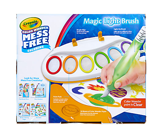 Crayola&reg; Color Wonder Magic Light Brush, Assorted Colors