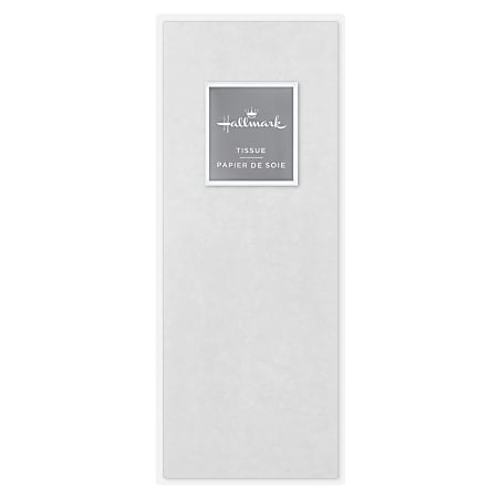 Hallmark Solid White Tissue Paper for Gift Wrap (10 sheets)