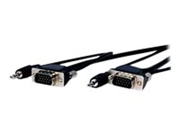 Comprehensive MicroFlex Pro AV/IT VGA HD15 Plug-To-Plug With Audio Cable, 12'
