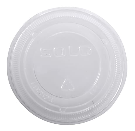 Solo® Polypropylene Plastic Lids, Clear, Pack Of 2,500 Lids