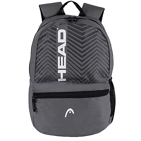 HEAD Ace Backpack With 15" Laptop Pocket, Gray