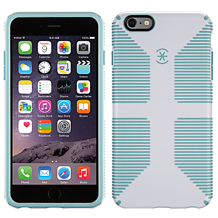 Speck CandyShell Grip Case For Apple iPhone 6 BlueWhite Office Depot