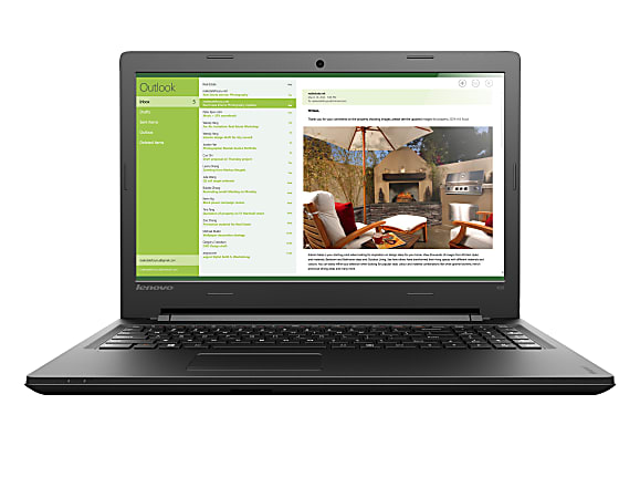Lenovo® IdeaPad 100 Laptop, 15.6" Screen, Intel® Core™ i5, 8GB Memory, 1TB Hard Drive, Windows® 10