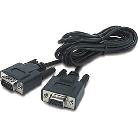 APC Smart Signaling UPS Serial Cable - DB-9 - DB-9 - Black