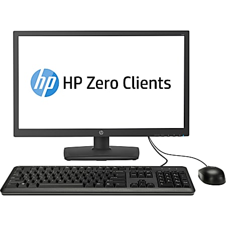 HP t310 All-in-One Zero Client - Teradici Tera2321 - 512 MB RAM DDR3 SDRAM - 256 MB Flash - Teradici - Gigabit Ethernet - 23.6" - DVI - VGA - Network (RJ-45) - 6 Total USB Port(s) - 6 USB 2.0 Port(s) - English (US) Keyboard - 65 W