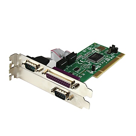 StarTech.com® 2S1P Serial Parallel Combo Card