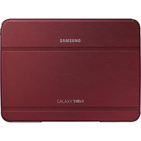 Samsung Carrying Case (Book Fold) for 10.1" Tablet - Red