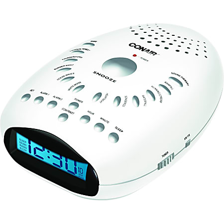 Conair SU7 Desktop Clock Radio - 2 x Alarm - AM, FM