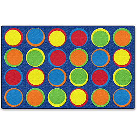 Flagship Carpets Sitting Spots Rug, 7' 6" x 12', Rectangular, Primary