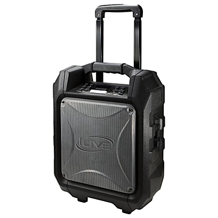 iLive Tailgate Bluetooth® Speaker With FM Radio, Disco Ball, Black, ISB657B