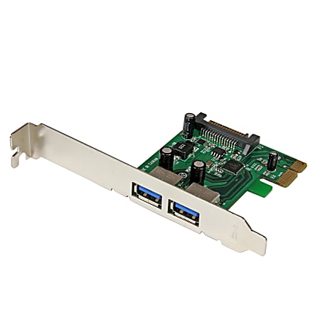 StarTech.com 2 Port PCI Express (PCIe) SuperSpeed USB