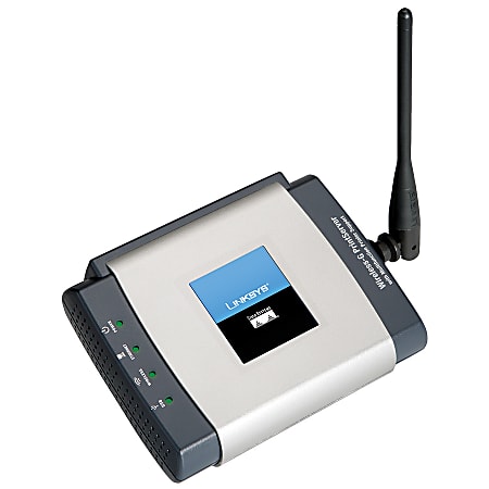 Linksys By Cisco® Wireless-G PrintServer With Multifunction Printer Support