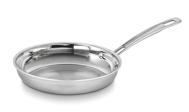 Cuisinart MultiClad Pro Stainless Skillet, 8”, Silver