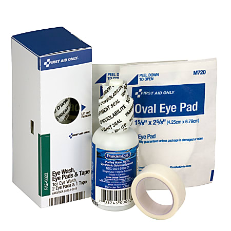 First Aid Only® SmartCompliance® Refill Eye Wash Kit