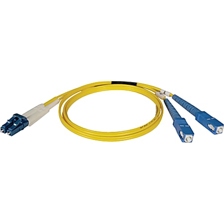 Eaton Tripp Lite Series Duplex Singlemode 9/125 Fiber Patch Cable (LC/SC), 25M (82 ft.) - Patch cable - N36625M