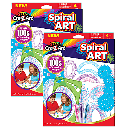 Cra-Z-Art Spiral Art Set, Pack Of 2 Sets
