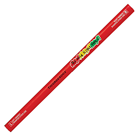 Ticonderoga® My Hold Right Pencil® Kit, #2 Soft, Tri-Color Barrel, Box Of 3