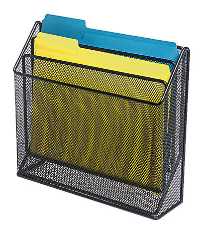 Office Depot Brand Mesh 3 Tier Desk Organizer Black - Office Depot