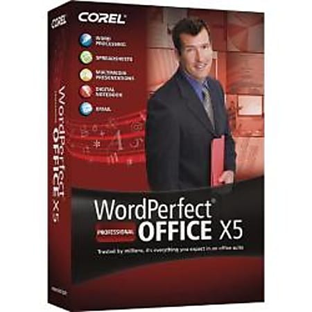 Corel WordPerfect Office X5 Professional Edition - Complete Product - 1 User