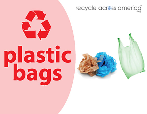 Pink recycling bags deals