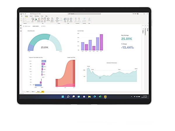 Microsoft Surface Pro 8 - Tablet - Intel Core i5 - 1145G7 / up to 4.4 GHz - Evo - Win 10 Pro - Intel Iris Xe Graphics - 16 GB RAM - 256 GB SSD - 13" touchscreen 2880 x 1920 @ 120 Hz - Wi-Fi 6 - 4G LTE-A - platinum - commercial
