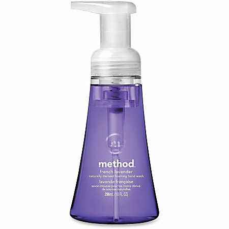 Method&reg; Antibacterial Foam Gel Hand Wash Soap, Lavender Scent, 10 Oz Bottle
