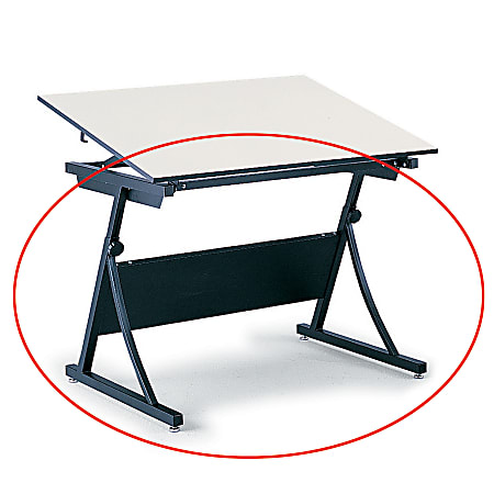 Safco® Planmaster Drafting Table Base, Black